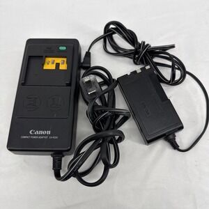 Canon Compact Power Adapter‎ CA-R330 OEM AC Charger Camcorders W/DC 100 Coupler